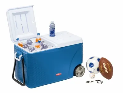 28l Big Wheel Mini Trolley Speaker Cooler by Wayyeacool