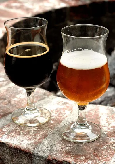 Beer Empty Glasses