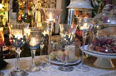 Wedding Table Metal Candelabra Candle Holder