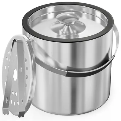 Stainless steel hot food double layers vacuum
