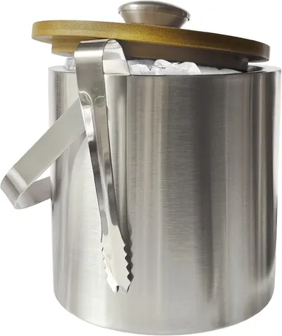 Unique Design Stainless Steel Ice Bucket by Duqaa Handicrafts