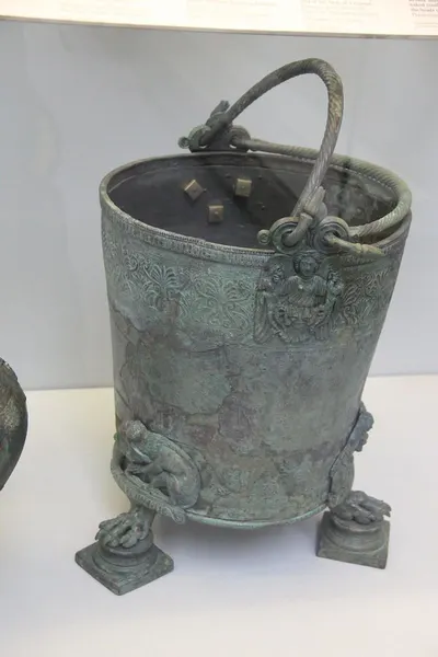 Galvanised Metal Flower Bucket