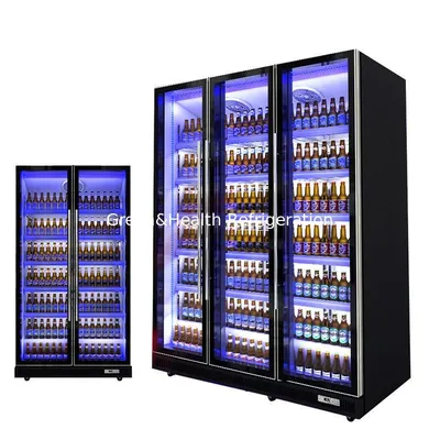 Upright Display Glass Door For Refrigerator