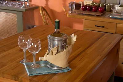 Wooden Benchwright Tray w/metal handle - large