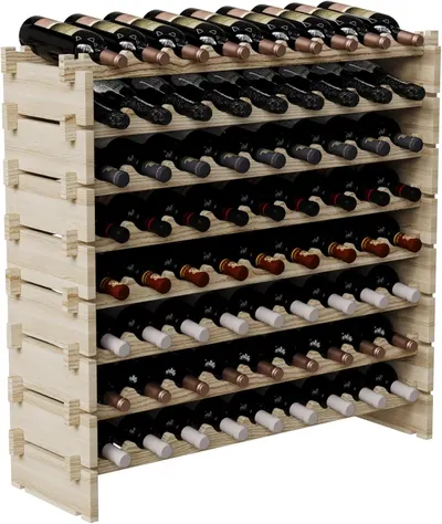 Metal Wine Display Rack for 48bottles