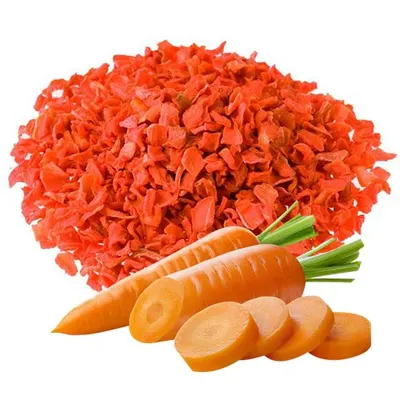 Carrot flakes