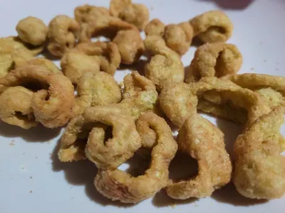 Happy shrimp chips