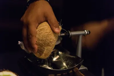 Indian fresh coconut