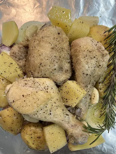 VEG. Roasted Chicken