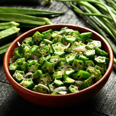 Okra chip