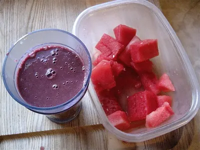 Watermelon Juice Sparkling Water Drink