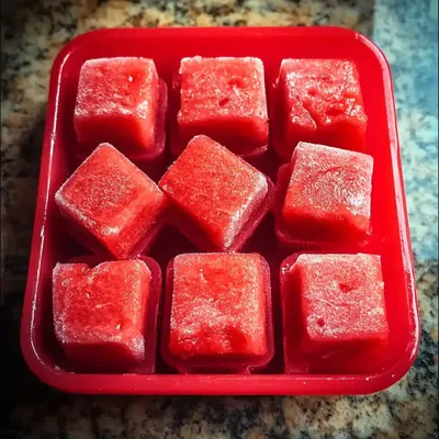 Custom silicone ice cube tray