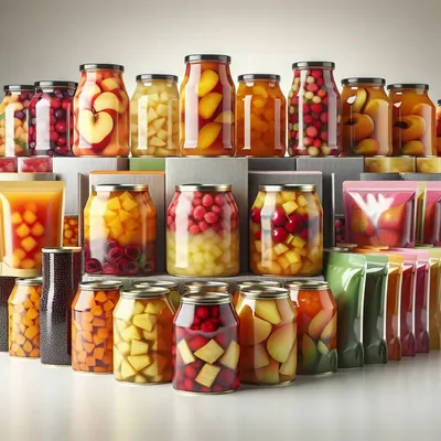 Canned fruits & vegetables