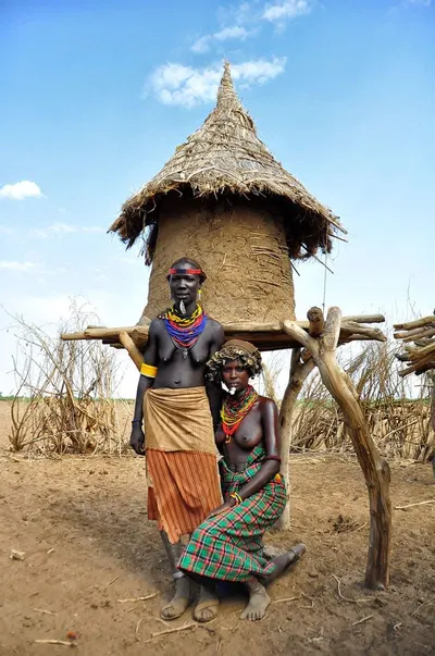 Aborigines Mother And Son by Qexclusive Online Shop Private Limited
