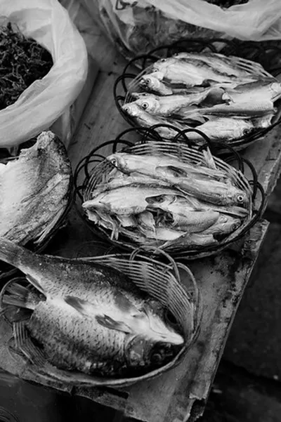 Dried Yellow Stripe Trevally