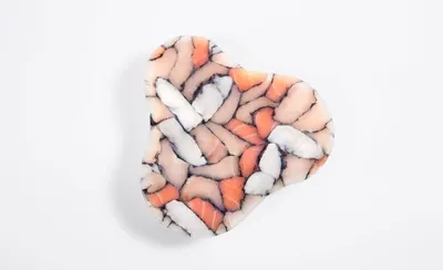 Printed Cushion With Pom Pom