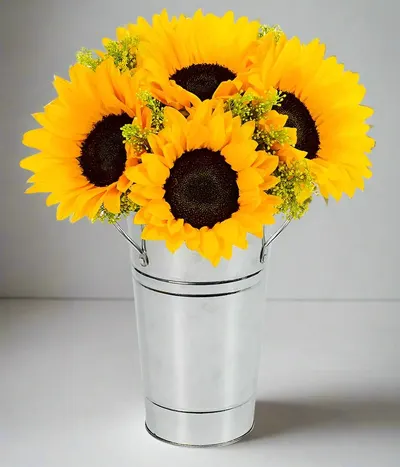 2010new fashion design wholesale sunflower quant