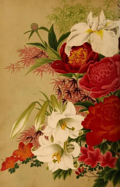 Flower paintings