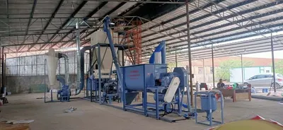 Solid waste & grease separator