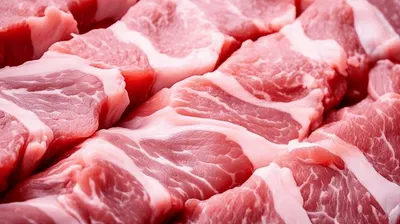 Pork(Whole, Offal, Meat pieces,  Production meat, Steak and Fillets.)