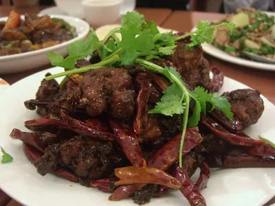 Halal Crispy Prawn Chili