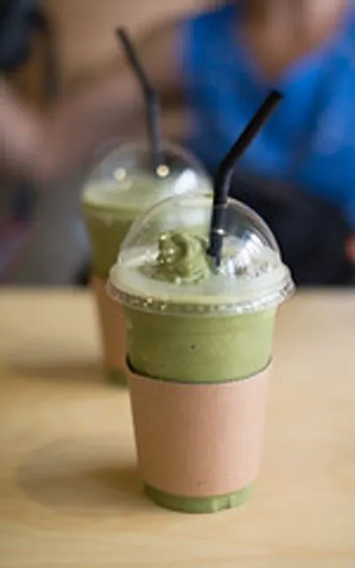 Vegan Bubble Milk Tea With Coconut Milk And Matcha Taste | Can, 330Ml by Nawon Food and Beverage Co Ltd