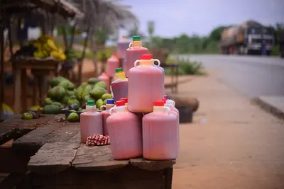 Beautiful Clay Water Bottle  Khavda Water Bottle