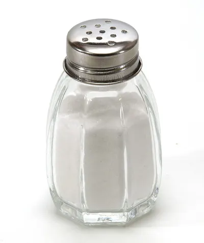 Acrylic salt shaker