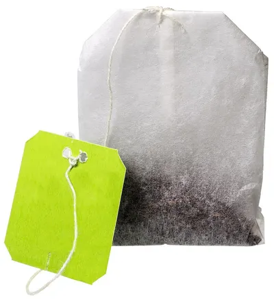 Non-heat-sealable tea bag filter paper