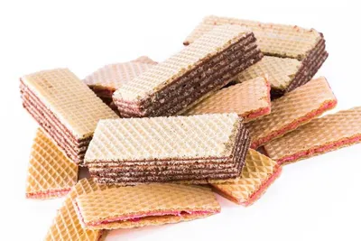 Brown Chocolate Tablet With Straberry Filling