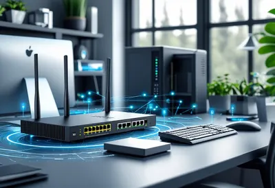 Wireless broadband router