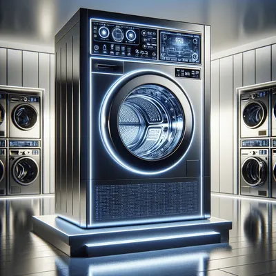 Commercial Vended Stack Washer Dryer