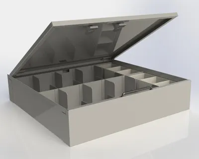 12-Compartment Battery Swap Cabinet