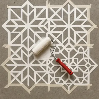 Anukrati Graphics Calm & Quiet Wall Art – Soothing Illusion Design