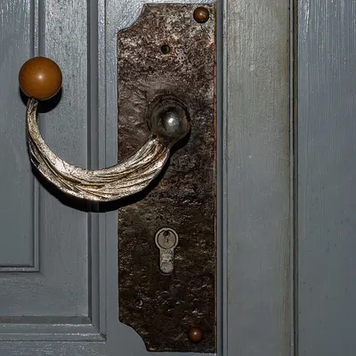 Wooden door