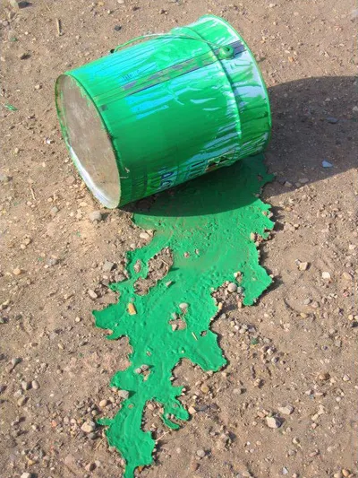6" Green Acrylic Paint Roller
