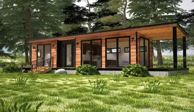 Plywood Tiny House - Plywood Mobile House 60m2
