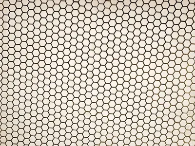 Wear Resistant Ceramic Tile Hex Lining Mosaic by Zibo Qimdingxing New Material