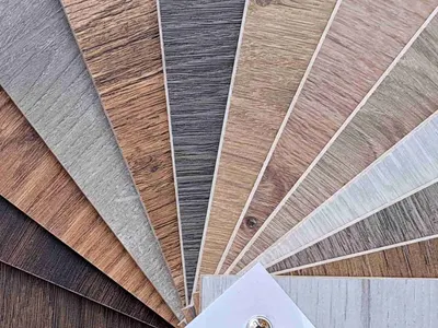 Luxury vinyl planks