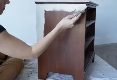 Whitewash or paint furniture