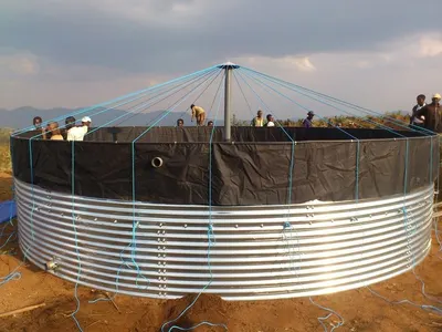 soft water storage tank