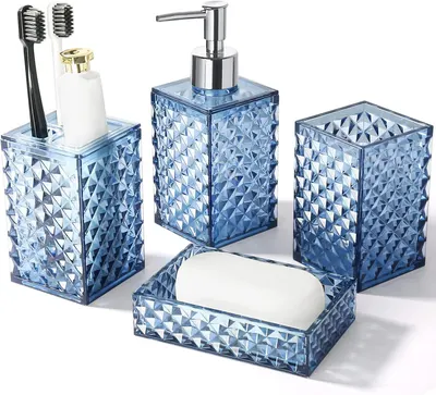 Acrylic bathroom set