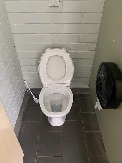 Stainless steel toilet