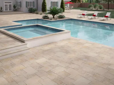 Pavers, coping