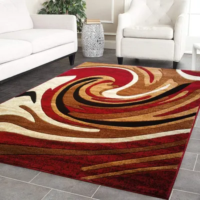 Home Office Maveric Modern Area Rug by Venn Design