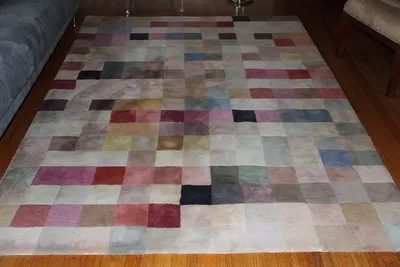 Handloom Viscose Tye-dye Carpet