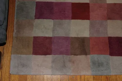 Pop Trelis Hand Tufted Woollen And Viscose Rug by Aman Carpet
