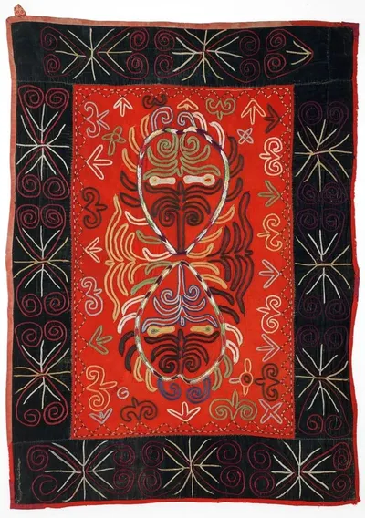 Square Printed Silk Scarf