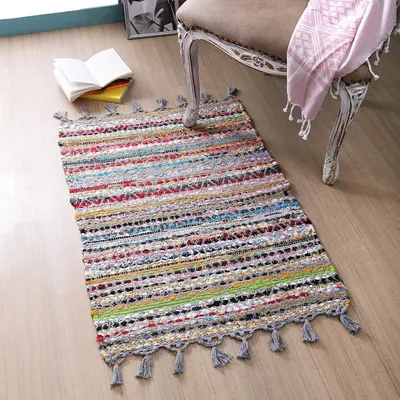 Linen Rag Rug