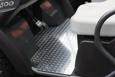 Aluminium car floor mats